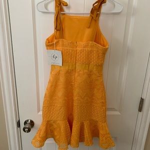 Yellow two sisters dress